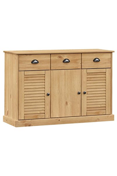 vidaxl Servantă cu sertare VIGO, 113x40x75 cm, lemn masiv de pin