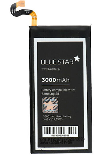 Blue Star Compatible Replacement Battery 3000mAh for Galaxy S8