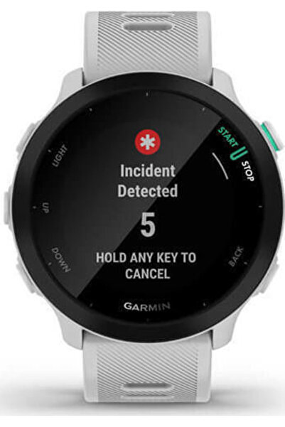 Garmin Forerunner 55 42mm Αδιάβροχο Έξυπνο Ρολόι με Παρακολούθηση Καρδιακών Π...