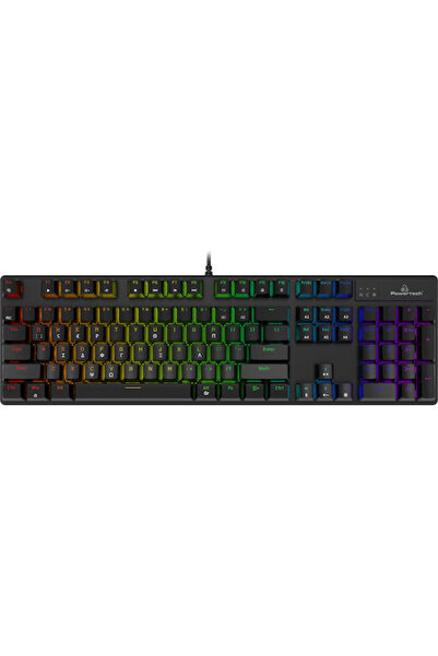 POWERTECH PT-1254 Μηχανικό πληκτρολόγιο gaming με προσαρμοσμένους διακόπτες κ...