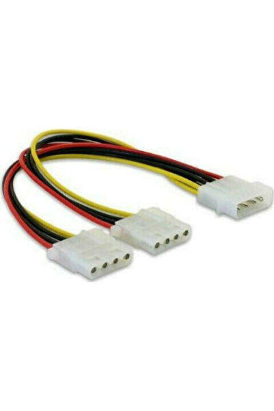 LogiLink Καλώδιο Molex 4 ακίδων σε Molex 4 ακίδων 0,2μ Πολύχρωμο (CP0001)