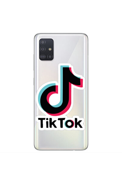 Other Samsung A51 Tik Tok Transparent Silicone TPU Θήκη