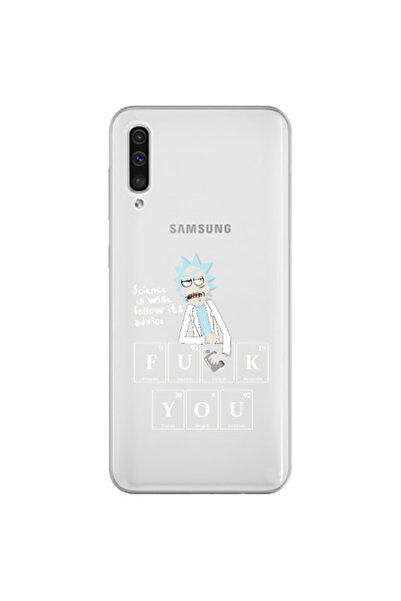 Other Samsung A70 Rick Scince is wise Transparent Silicone TPU Θήκη
