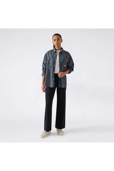 Champion Wide Leg Kadın Siyah Eşofman Altı