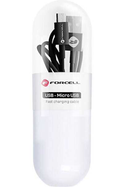 Forcell C321 1μ Κανονικό Καλώδιο USB 2.0 σε micro USB