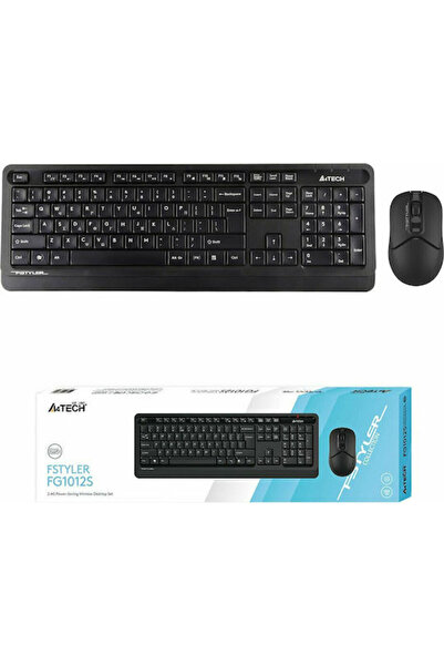 A4 Tech A4Tech Fstyler Combo FG1012S Ασύρματο Σετ Πληκτρολογίου και Ποντικιού...