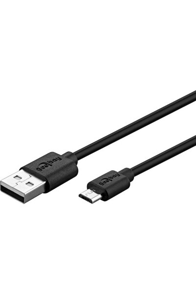 goobay Καλώδιο USB 2.0 σε micro USB, κανονικό, 1μ (46800)