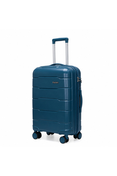 POGAGO 24 Inch Medium Suitcase for Travel, PP Unbreakable Hard Shell Luggage,...