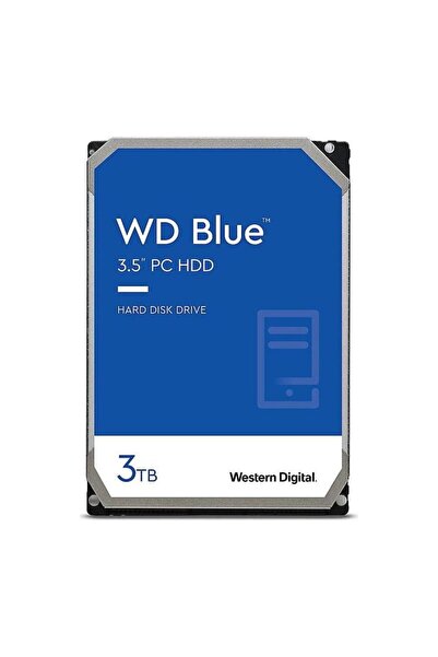 WESTERN DIGITAL HDD Blue 3TB SATA-III 5400 RPM 256MB