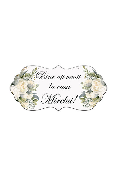 Bello Carino High quality decoration products Pancartă " Bine ați venit la Ca...