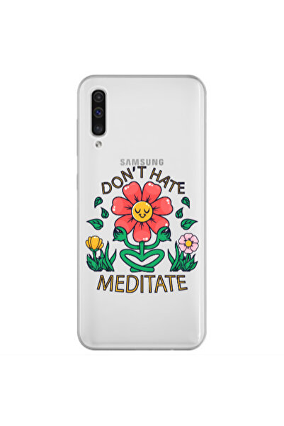 Other Samsung A70 Meditate Transparent Silicone TPU Θήκη