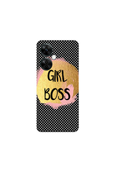 Other Oneplus Nord CE 3 Lite 5G Girl boss make up Transparent Silicone TPU Θήκη