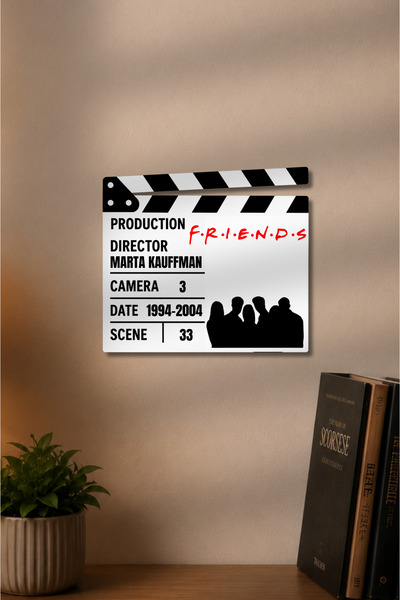 Gişe Arts Klaket Tablo / Duvar Dekoru - Friends (Sıkı Dostlar)