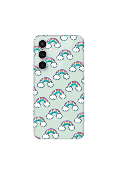 Other Samsung S24 Plus Cute rainbows Transparent Silicone TPU Θήκη