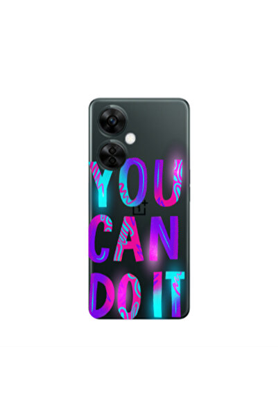 Other Oneplus Nord CE 3 Lite 5G You Can Doit Transparent Silicone TPU Θήκη