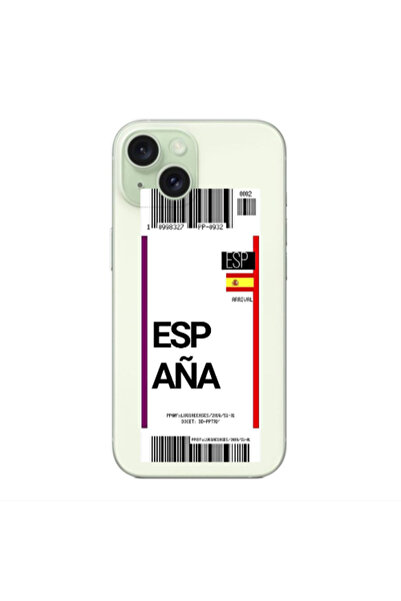 Other Apple iPhone 15 Espana Arrival Transparent Silicone TPU Θήκη