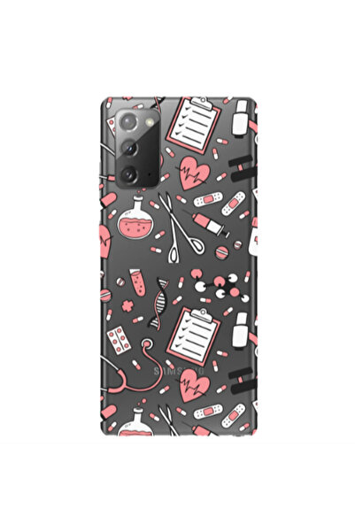 Other Samsung Note 20 Laboratory Transparent Silicone TPU Θήκη