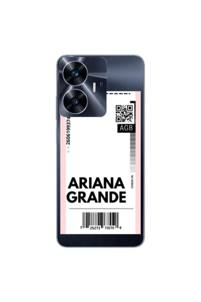 Other Realme Note 50 Ariana Grande AGB Transparent Silicone TPU Θήκη
