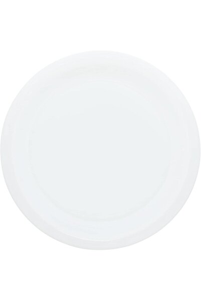 Lexuse Deep Round Plate, 55 cm, White, 12 Pieces