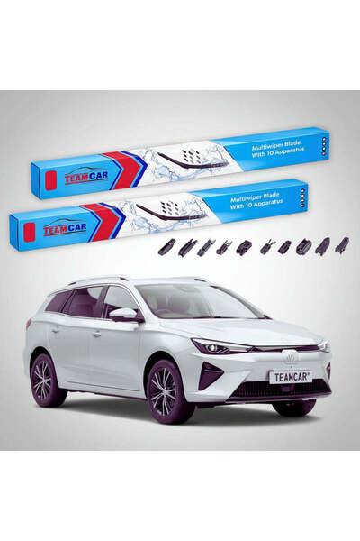 TEAMCAR Lamele ștergătoare MG 5 SW EV 2020-2026 |   Set frontal plat – TeamCar ®