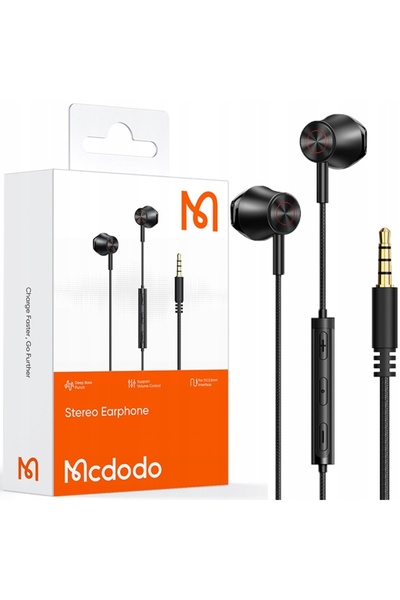 Mcdodo Wired Earphone Headphones With Mini Jack Microphone