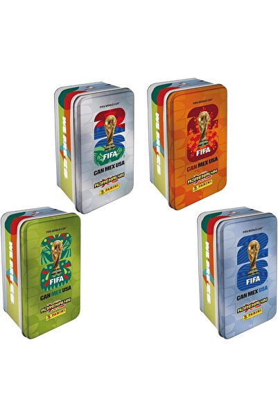 Panini Adrenalyn XL FIFA World Cup 2026 Official Trading Cards Collectible Football Card Game - Classic Tin (Assorted)