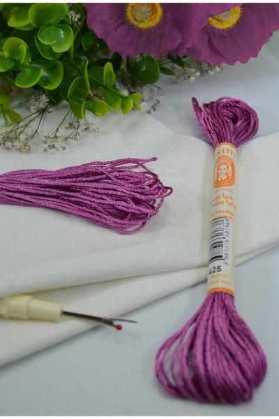 Enstitü İplik Hand Embroidery Silk, Laundry Silk, Rayon, Shiny Silk Texture, ...