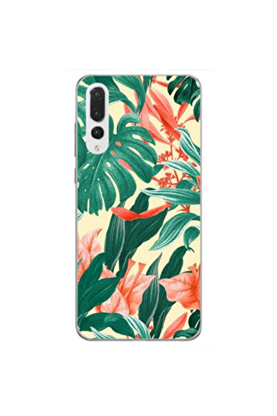 Other Huawei P20 Pro Tropic Laves Transparent Silicone TPU Θήκη