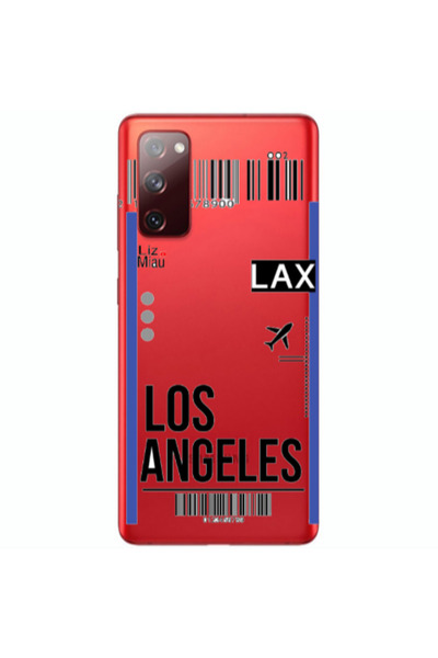 Other Samsung S20 FE Los angeles Transparent Silicone TPU Θήκη