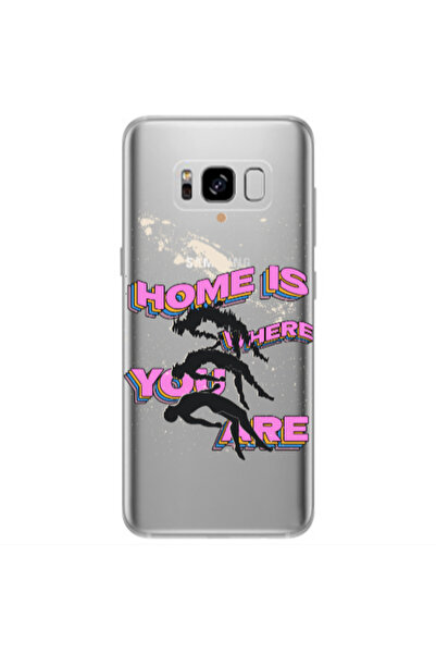 Other Samsung S8 Plus Home Is Where Transparent Silicone TPU Θήκη