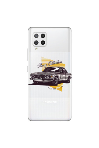 Other Samsung A42 5G Classy Collection Transparent Silicone TPU Θήκη