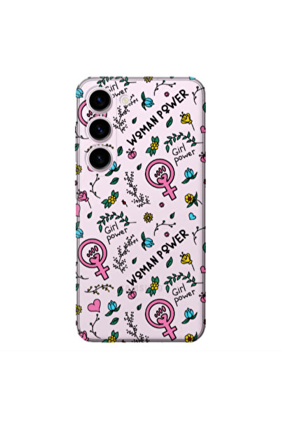 Other Samsung S23 Plus Woman Power Transparent Silicone TPU Θήκη