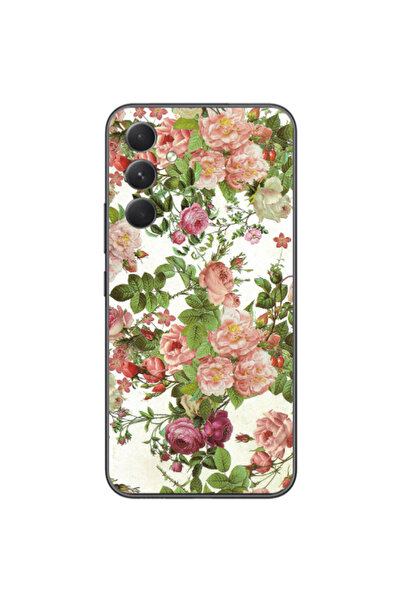 Other Samsung Galaxy A05s Pink roses 2 Transparent Silicone TPU Θήκη