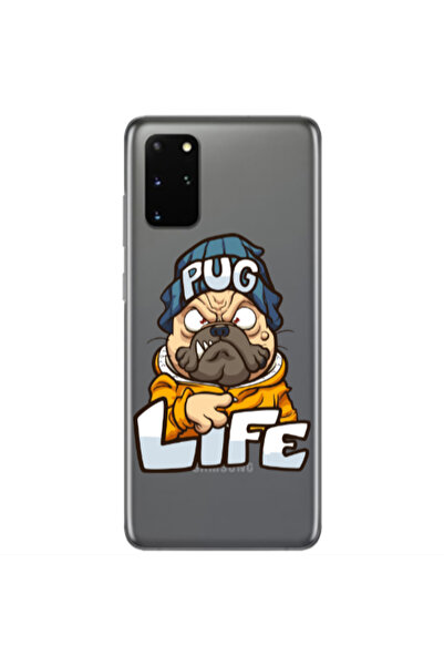 Other Samsung S20 Plus Pug Life 2 Transparent Silicone TPU Θήκη