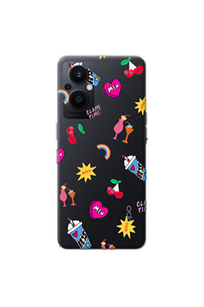 Other Oppo Reno 7 Lite glam time Transparent Silicone TPU Θήκη