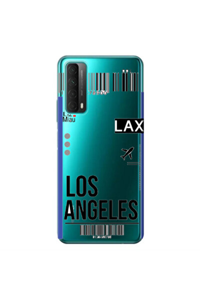 Other Huawei P Smart 2021 Los angeles Transparent Silicone TPU Θήκη