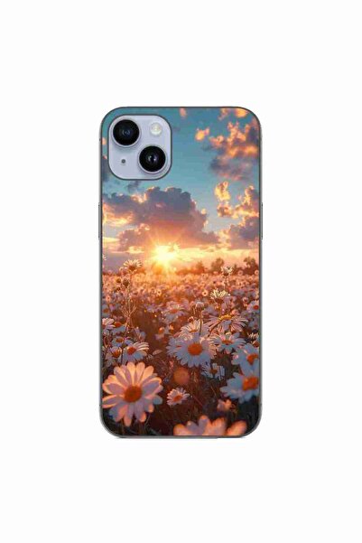 OEM Husa compatibila cu Apple iPhone 14 Plus Silicon Gel Tpu Model Rasarit cu...