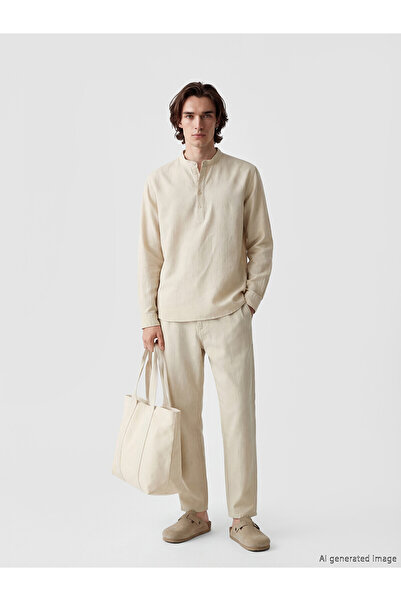 LC Waikiki Nevavm Standard Fit Men's Trousers with a Difference