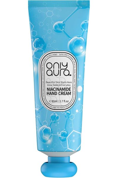 ONLY Onlyaura Niacinamide Hand Cream 80ML, Brighten, Even & Protect Your Hands