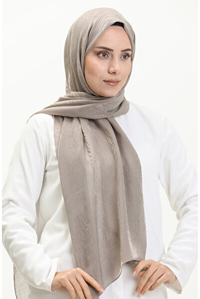 sefamerve شال كارمن بنمط الحمار الوحشي 70231-03 من فرو المنك