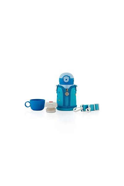 Schafer Santeco Mara Children's Thermos 480 Ml-Blue Tkebt Unicorn