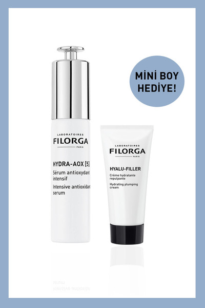 Filorga Hydra AOX Yoğun Antioksidan Serum 30 ml + MINI HYALU-FILLER CREAM TUB...