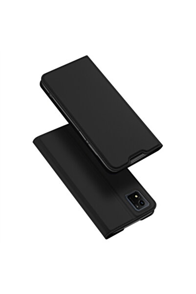 Dux Ducis Skin Pro Δερμάτινη Θήκη με Βάση Vivo Y01/Y15s/Y15a - Μαύρο