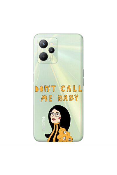 Other Realme C35 Call me baby Transparent Silicone TPU Θήκη