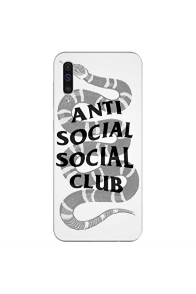 Other Samsung A70 Social club Transparent Silicone TPU Θήκη