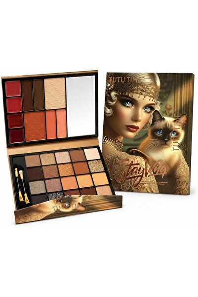 TUTU TIME Stay Wild Multi-purpose Makeup Kit, Eyeshadow, Lipstick, Blush, Hig...