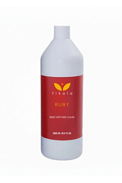 tikala Bambu Çubuklu Oda Kokusu Kristal Yenileme Likiti Ruby - 1000 ML | Refi...