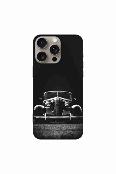 OEM Case compatible with Apple iPhone 16 Pro Max Silicon Gel Tpu Model Old Car