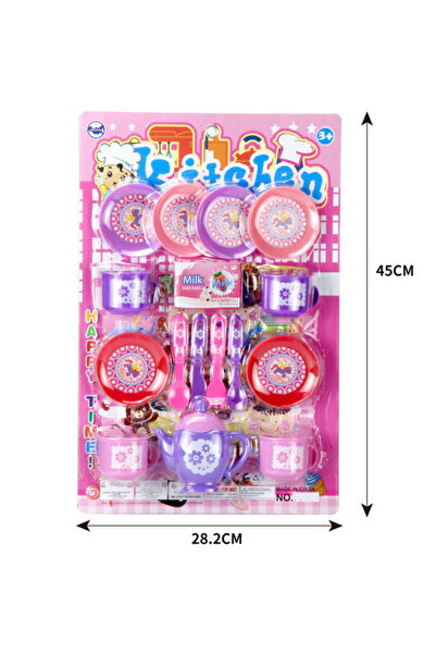PlayFun Jucărie Set Bucătărie Complet Ceainic, Căn Interactiv Cadou Copii