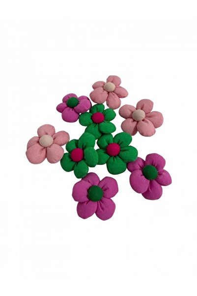 OEM Floricele Decorative Textil 20/Set Verde